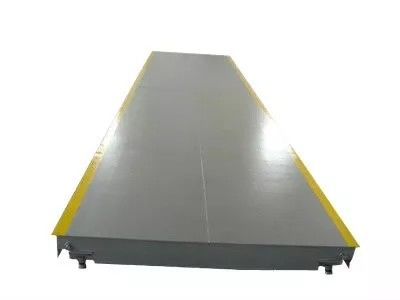 Auto - Resetting Digital Truck Scales 3*16m With SS Column Type Load Cell