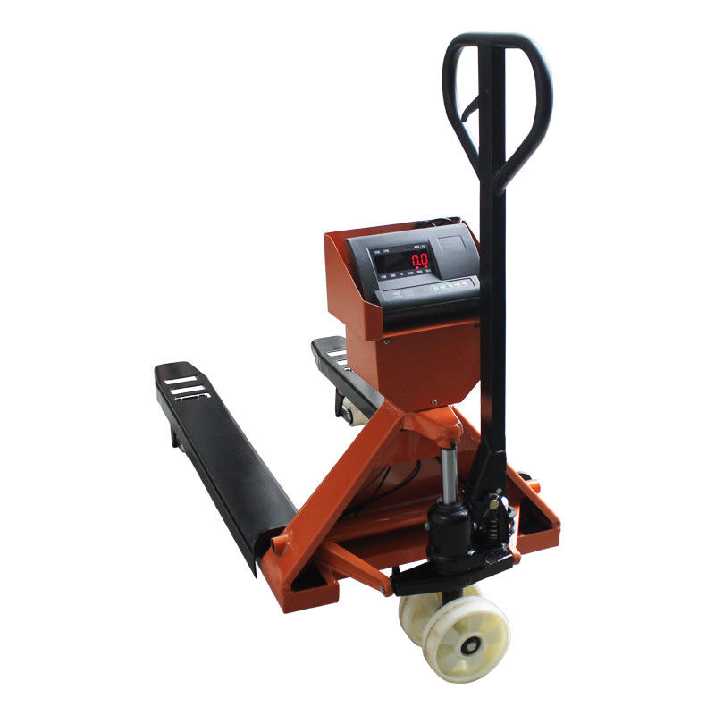 OIML III Class Hand Pallet Jack , Industrial 2 Ton Weighing Scale